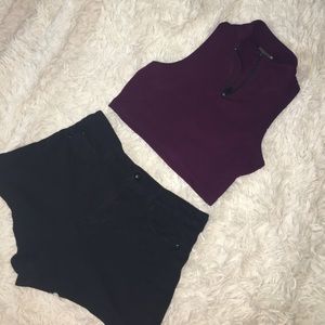 Urban Outfitters halter neck crop top